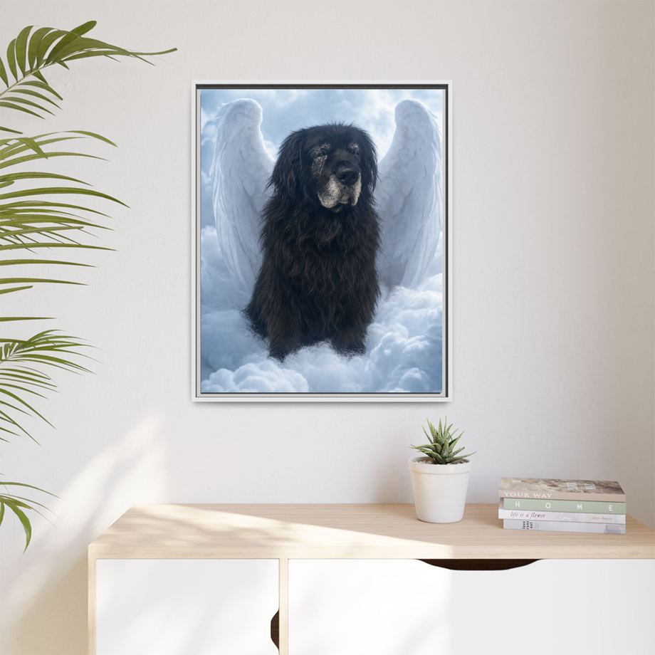 Framed 24x30 White context
