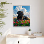 Framed 24x30 White context