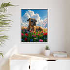 Framed 24x30 White context