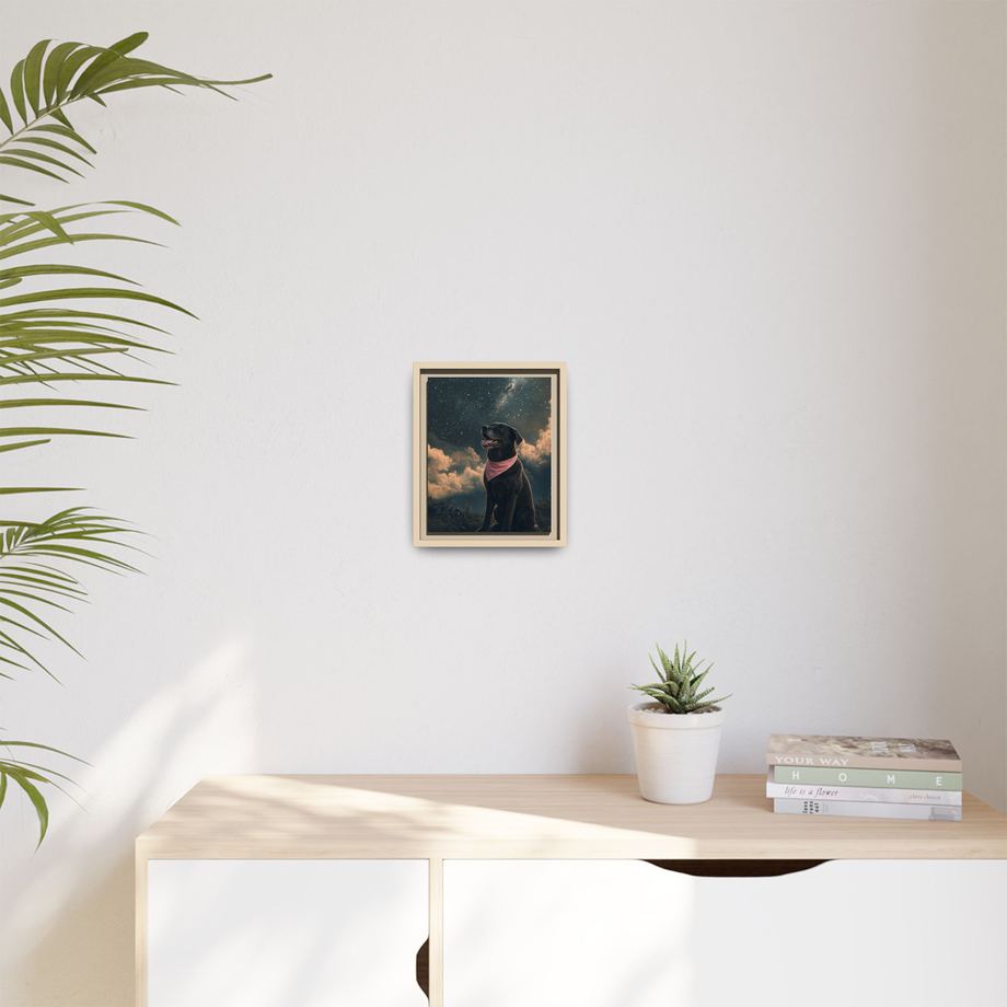 Framed 8x10 Natural context