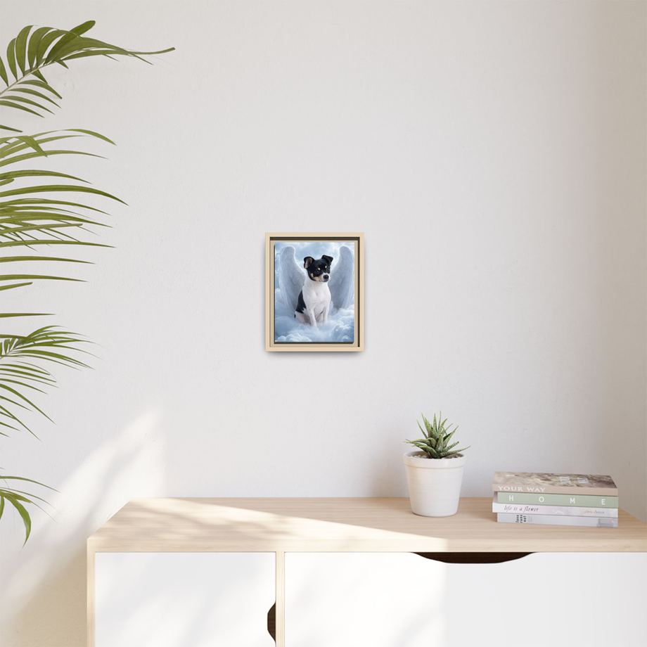 Framed 8x10 Natural context