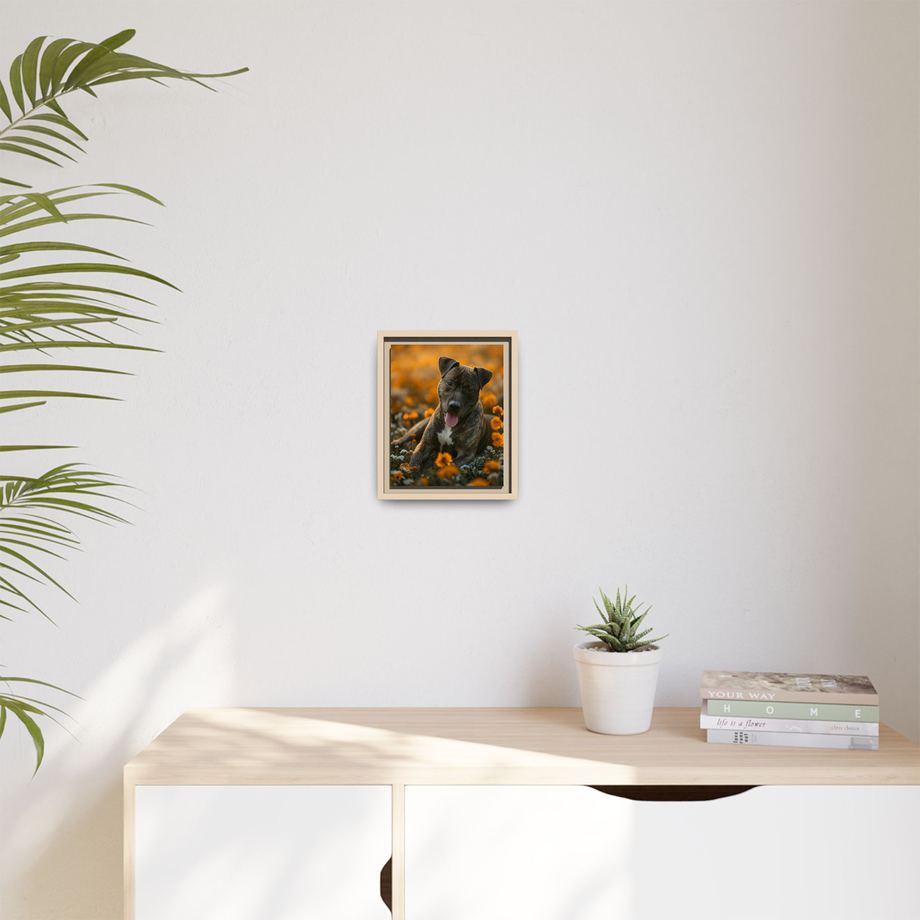 Framed 8x10 Natural context