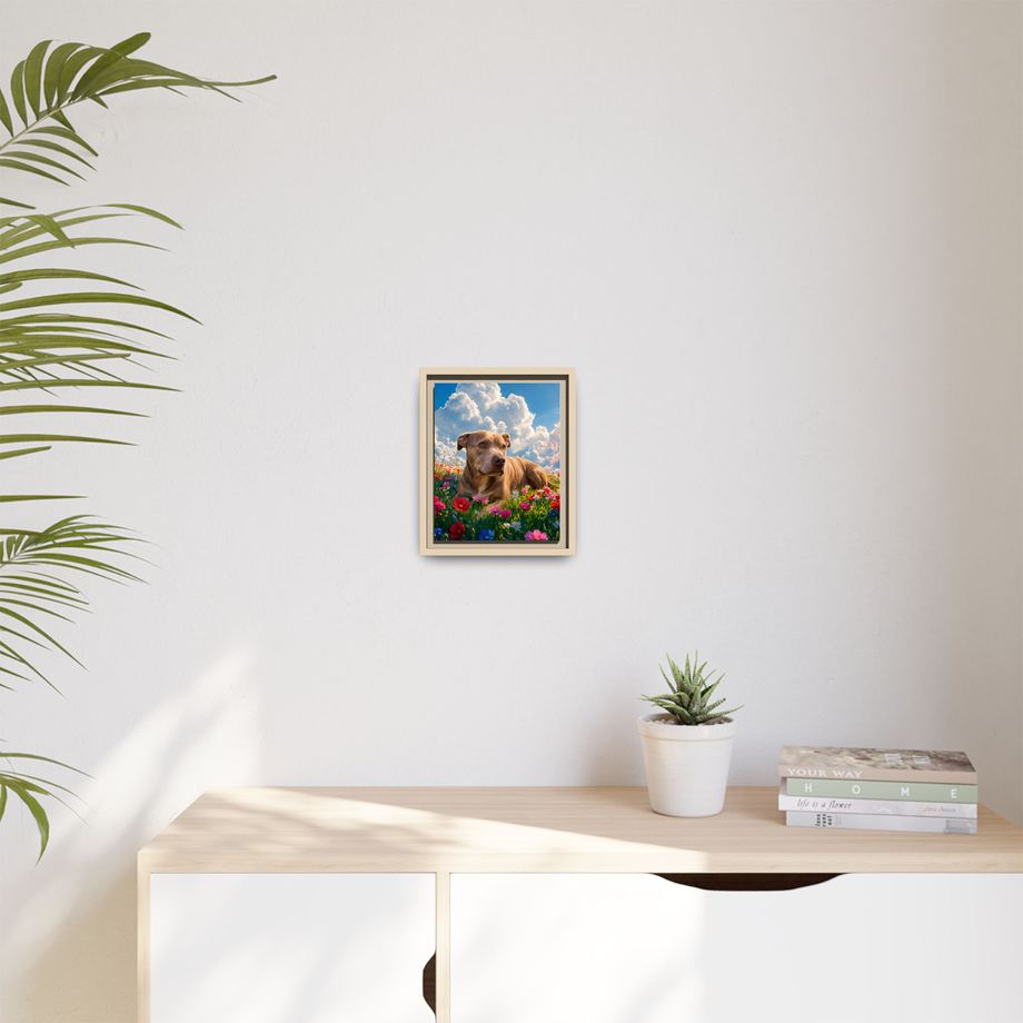 Framed 8x10 Natural context