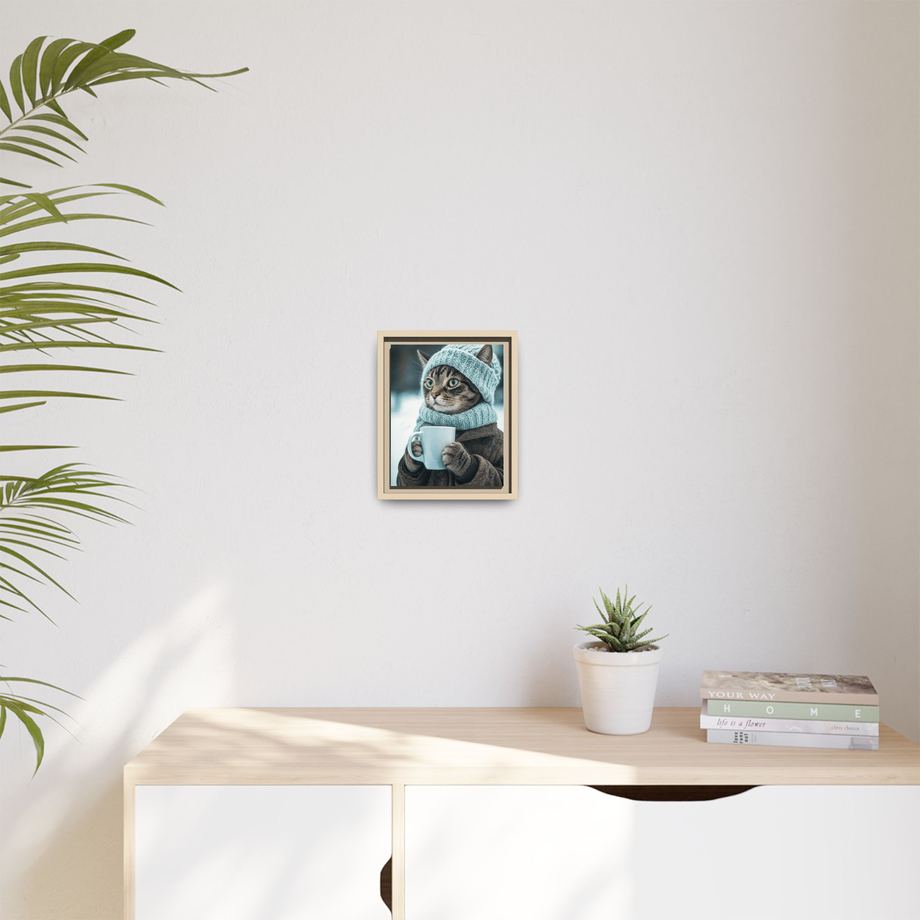 Framed 8x10 Natural context