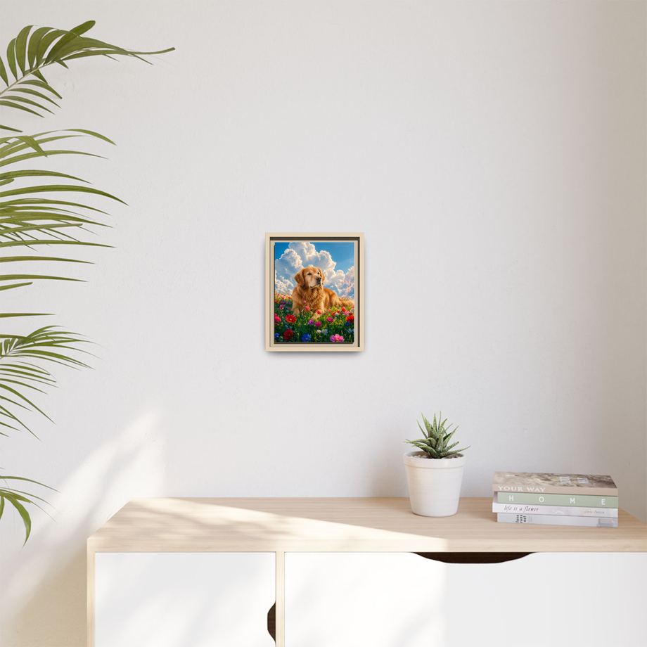 Framed 8x10 Natural context