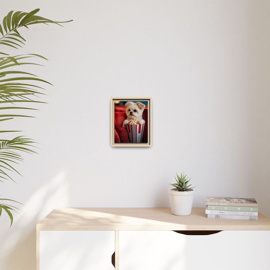 Framed 8x10 Natural context