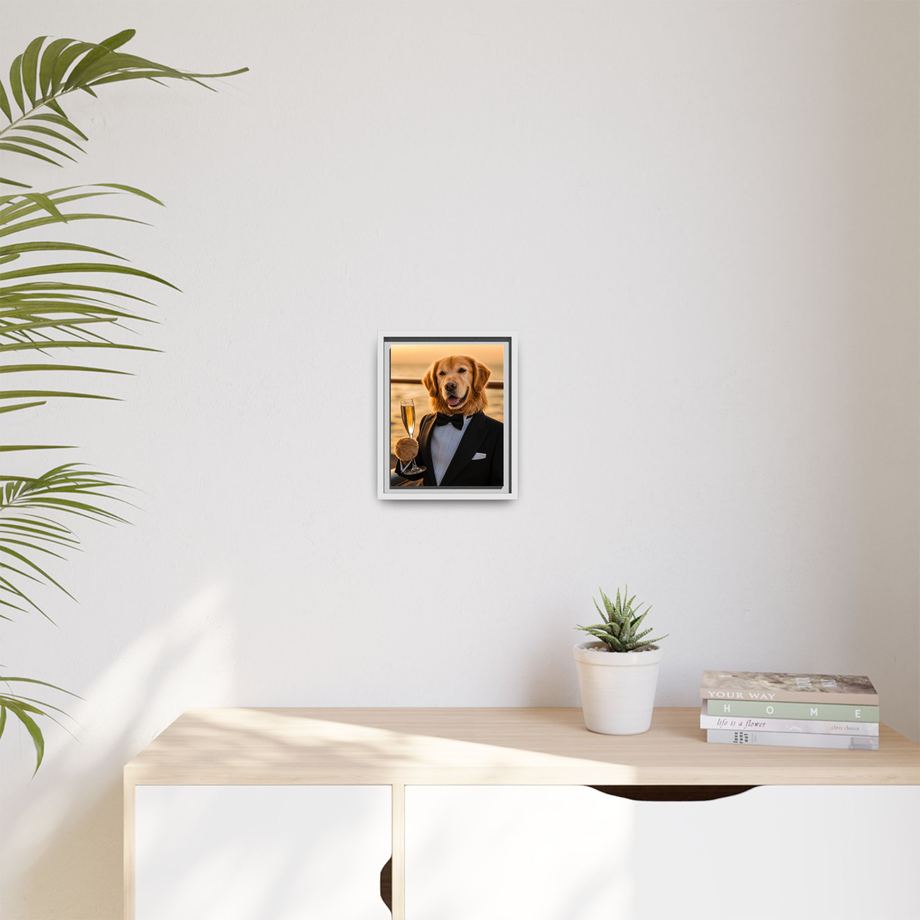Framed 8x10 White context