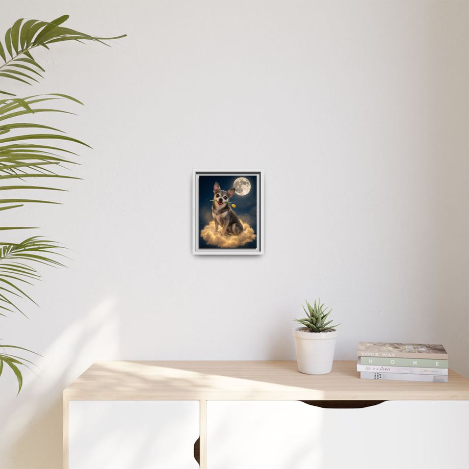 Framed 8x10 White context