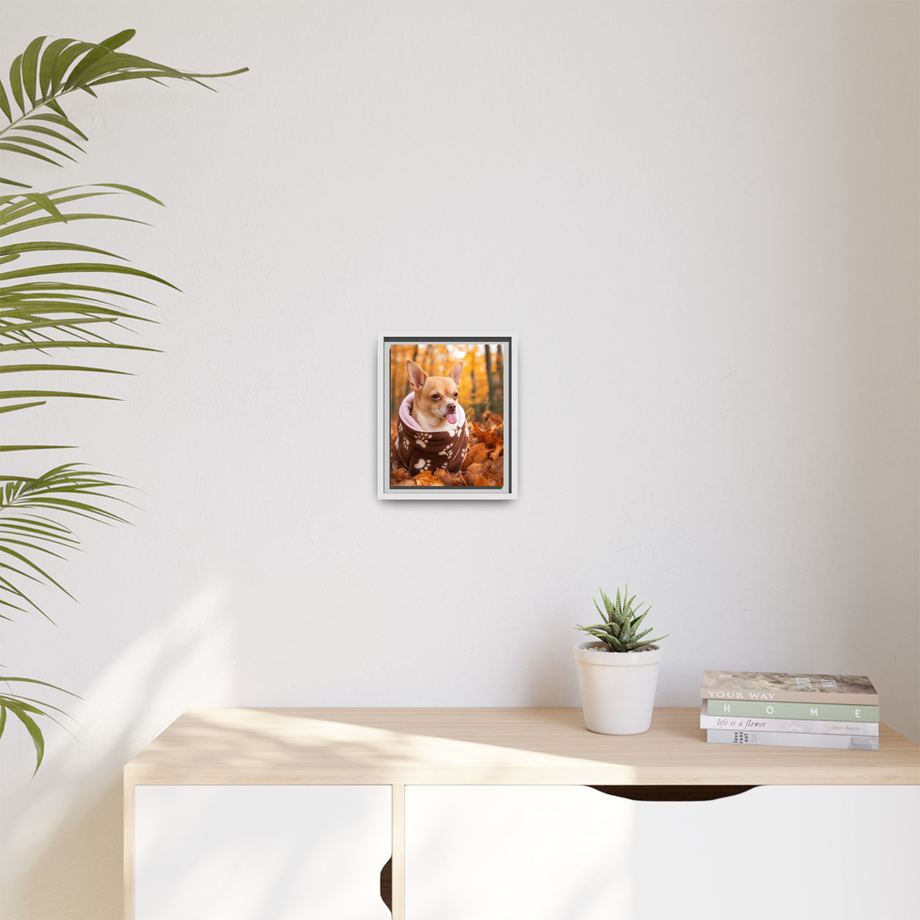 Framed 8x10 White context