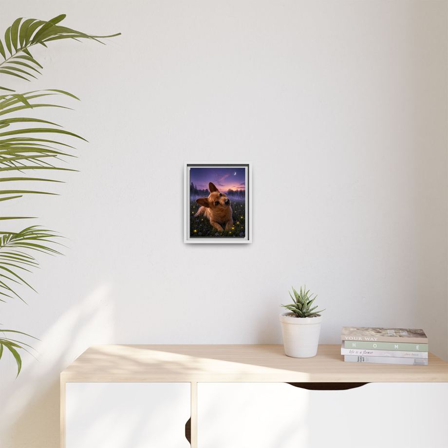 Framed 8x10 White context