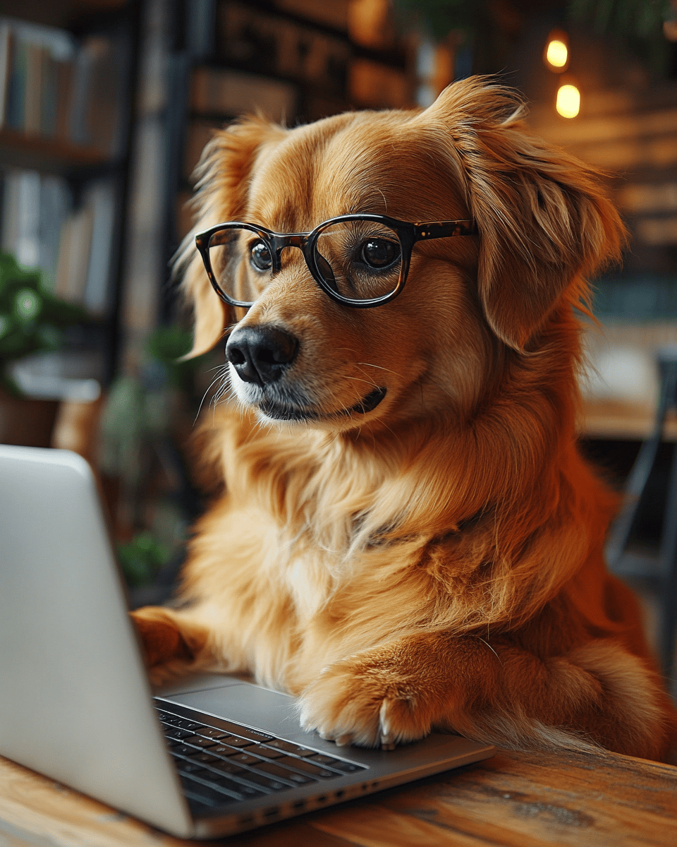 Tech Savvy Retriever