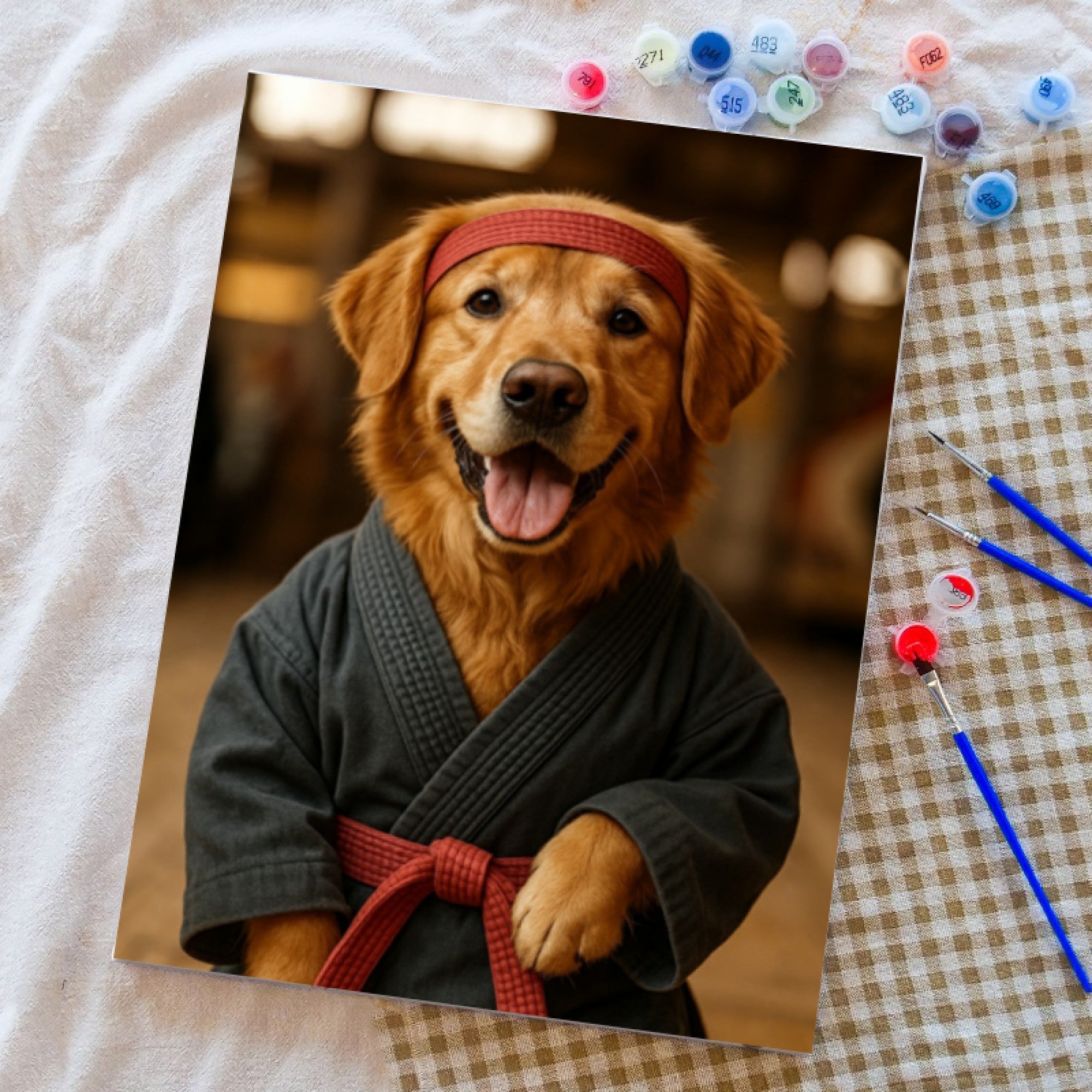 Karate Sensei Pup