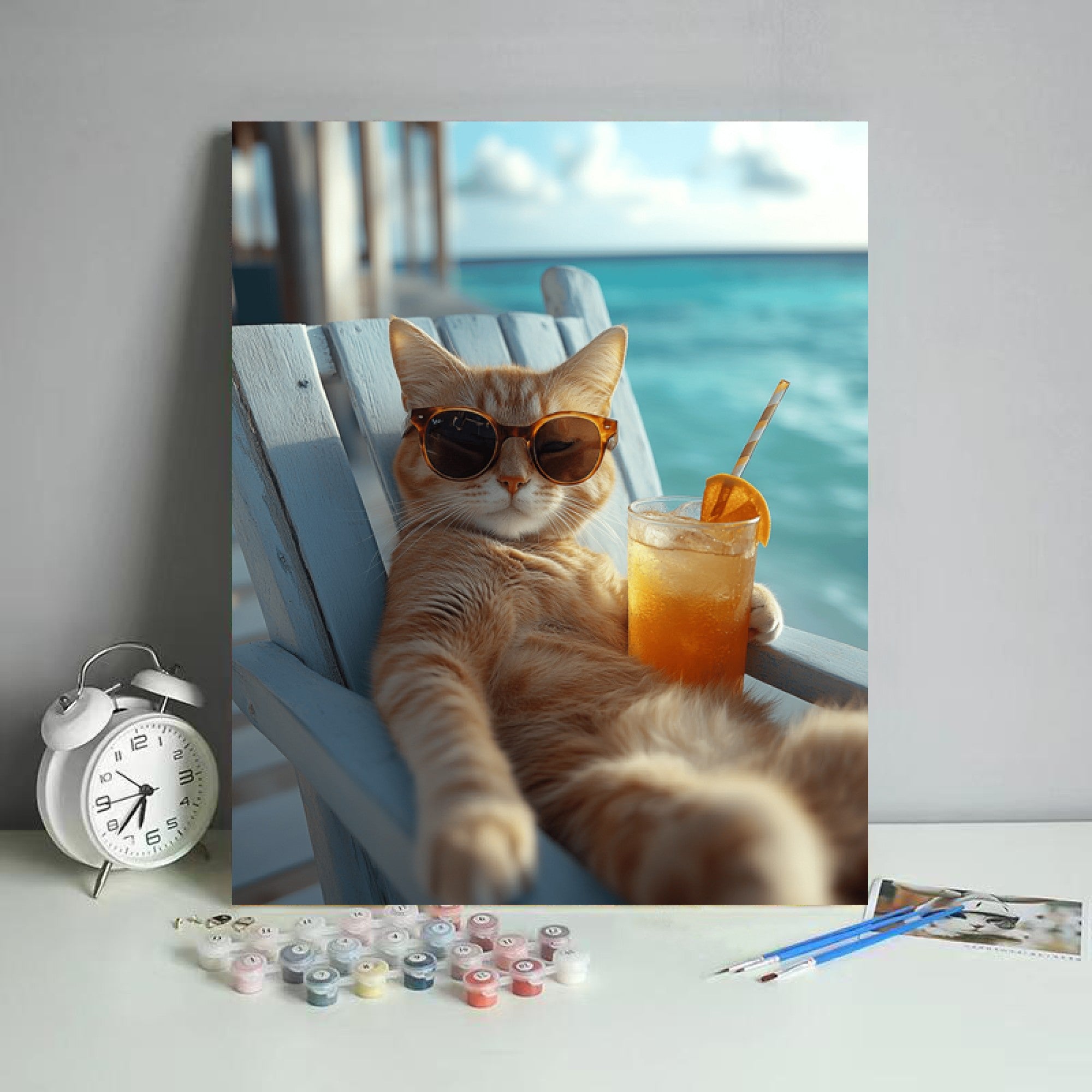 Beachside Cool Cat