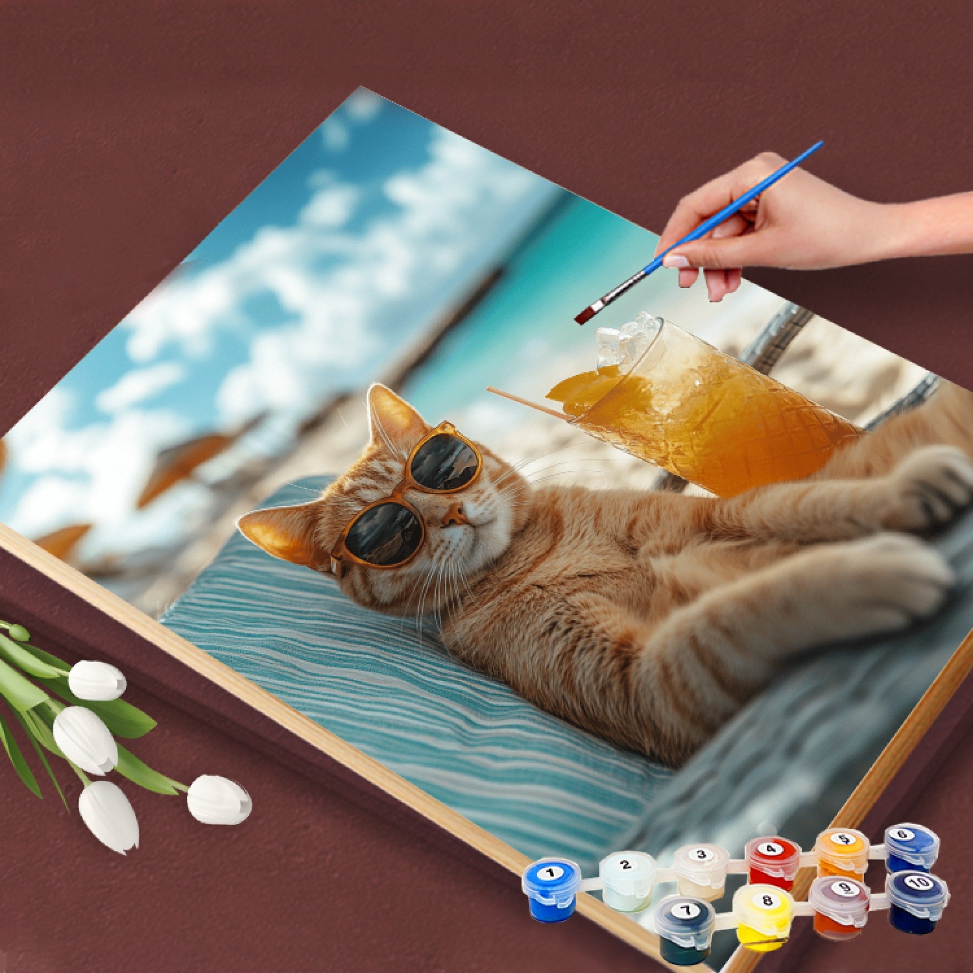 Caribbean Chill Cat