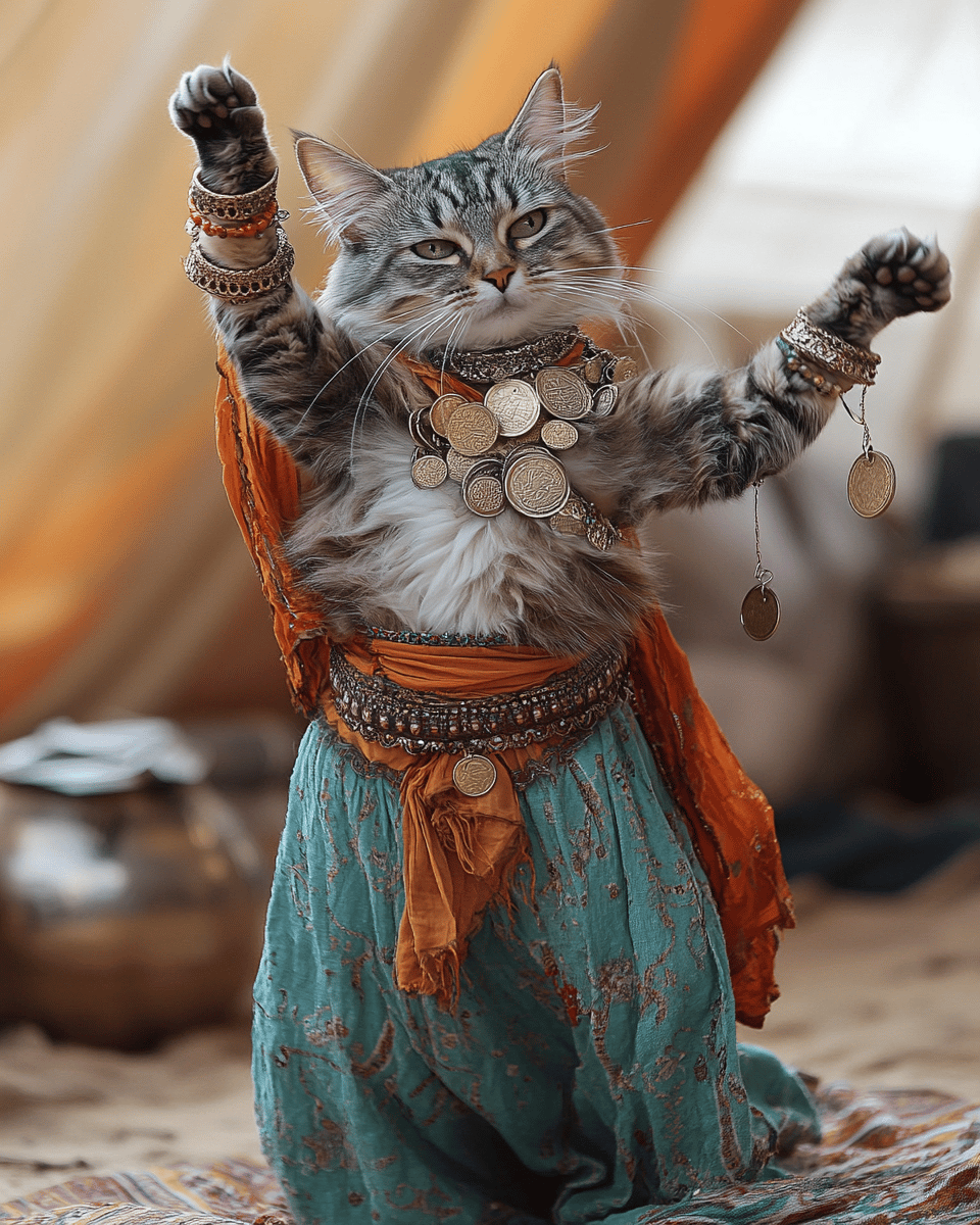 Belly Dancer Whirl