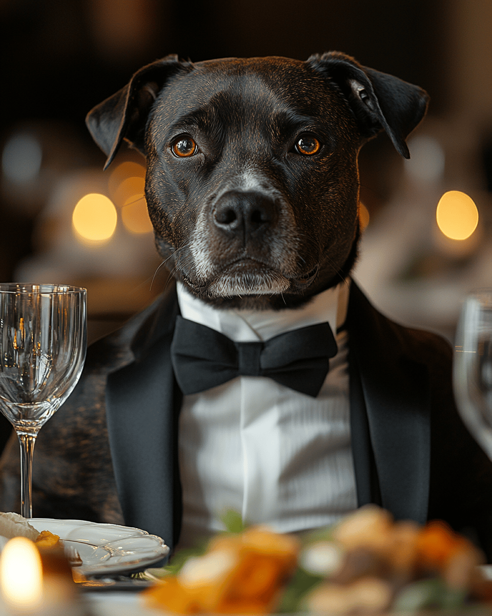 Dapper Dinner Guest