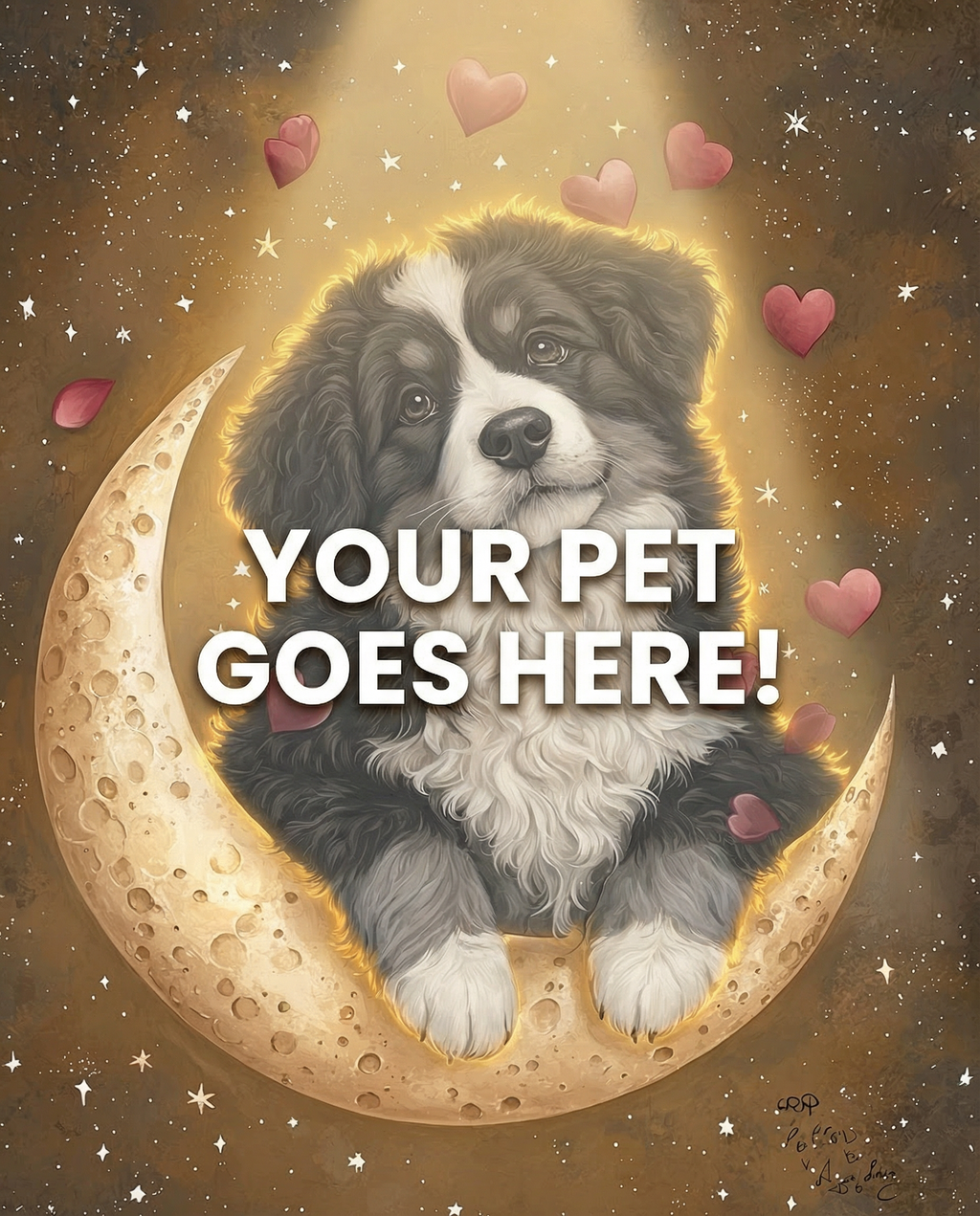 Moonlit Heart Pup