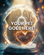 Heartlight Snow Globe