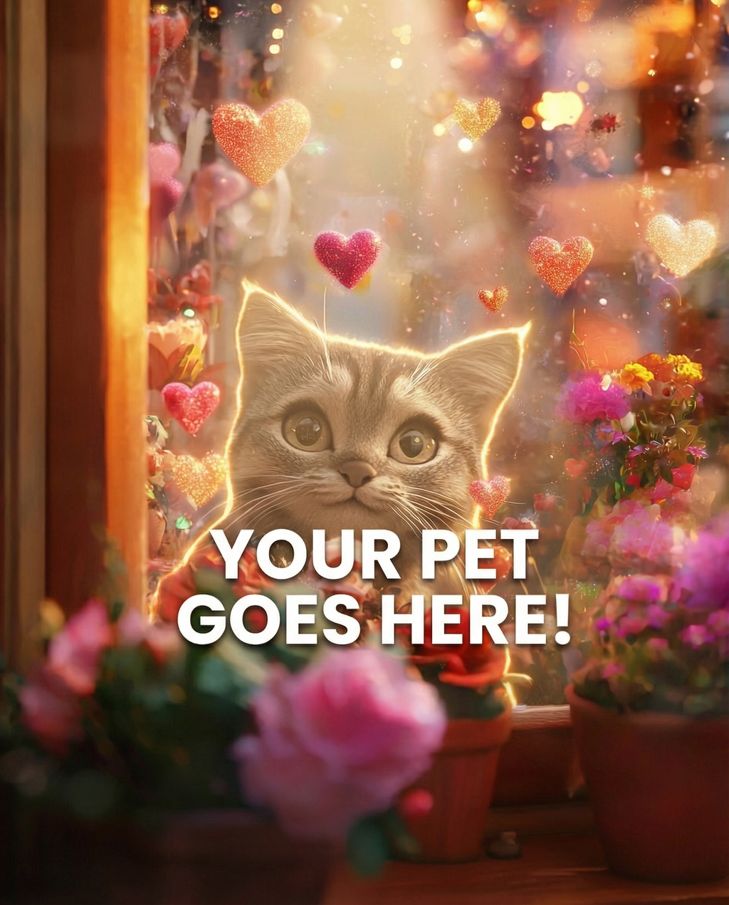Valentine Window Peek