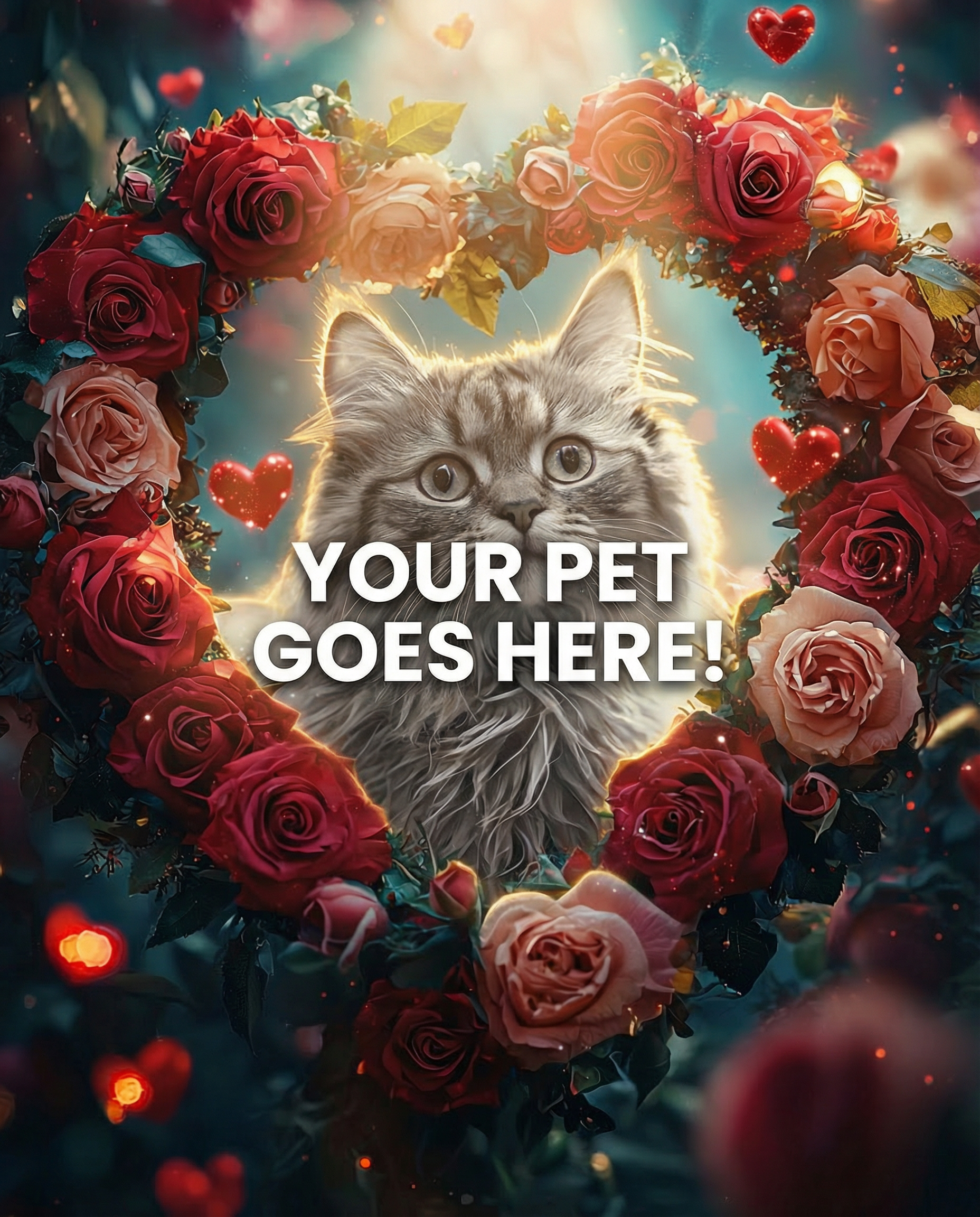Rose Wreath Peeker