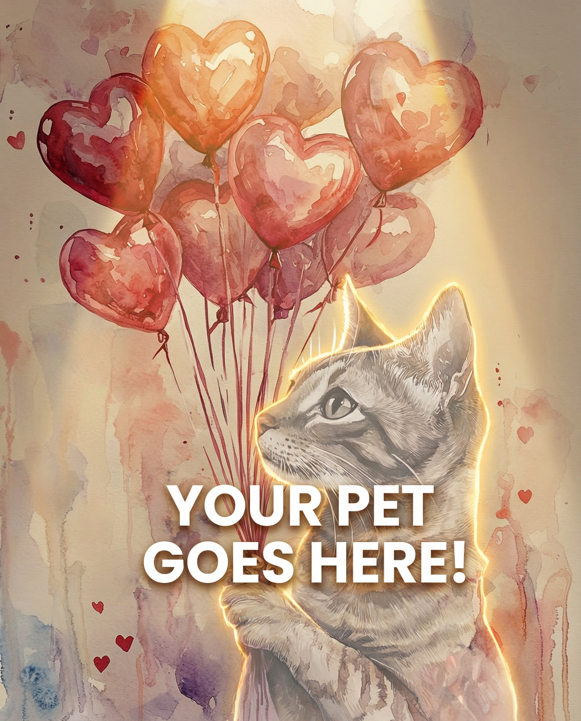 Valentine Balloon Love