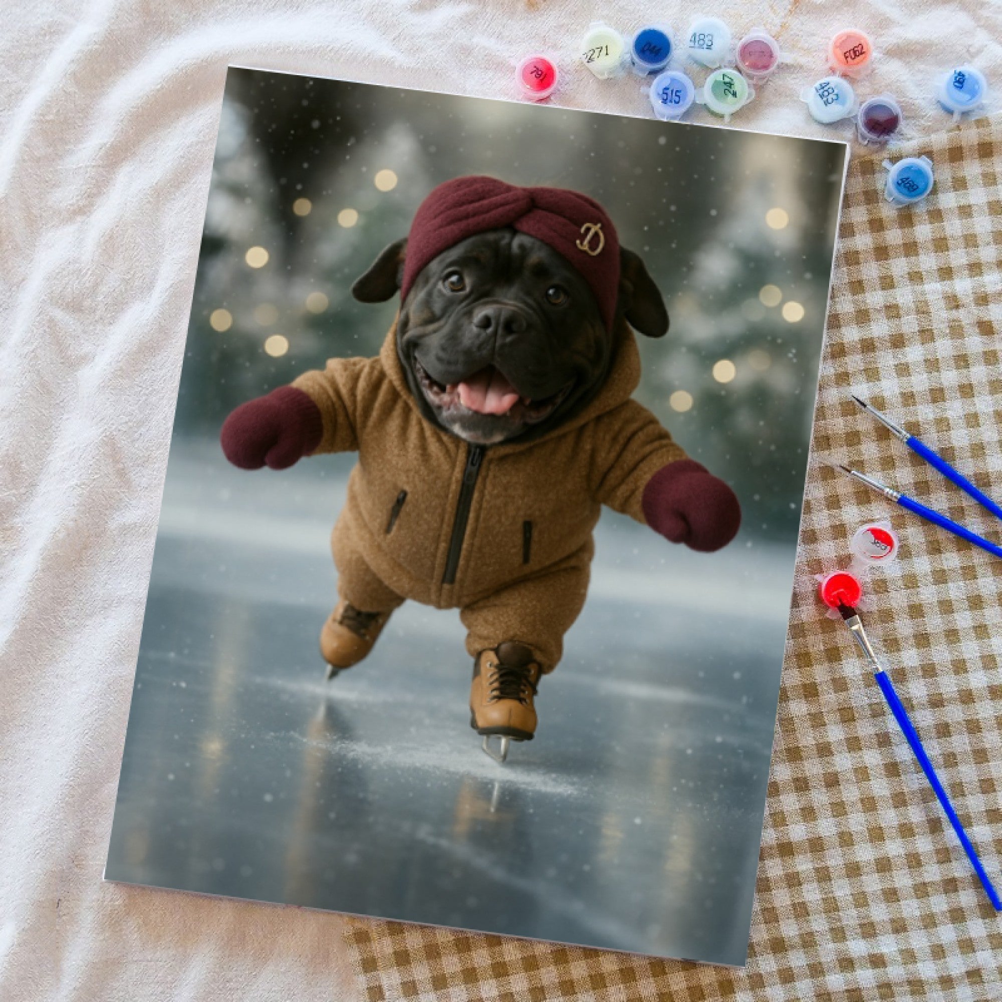 Ice Skating Gentleman