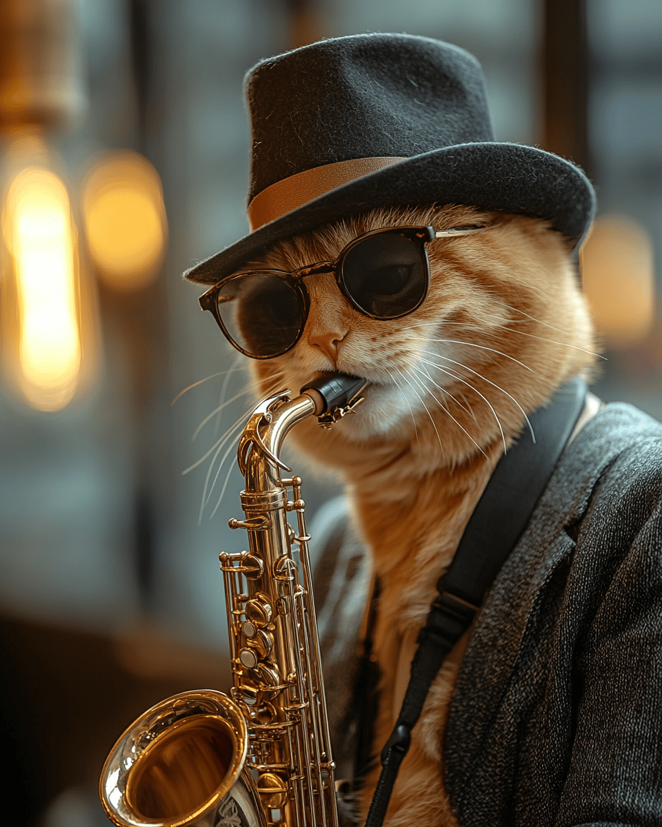Jazz Club Cool Cat