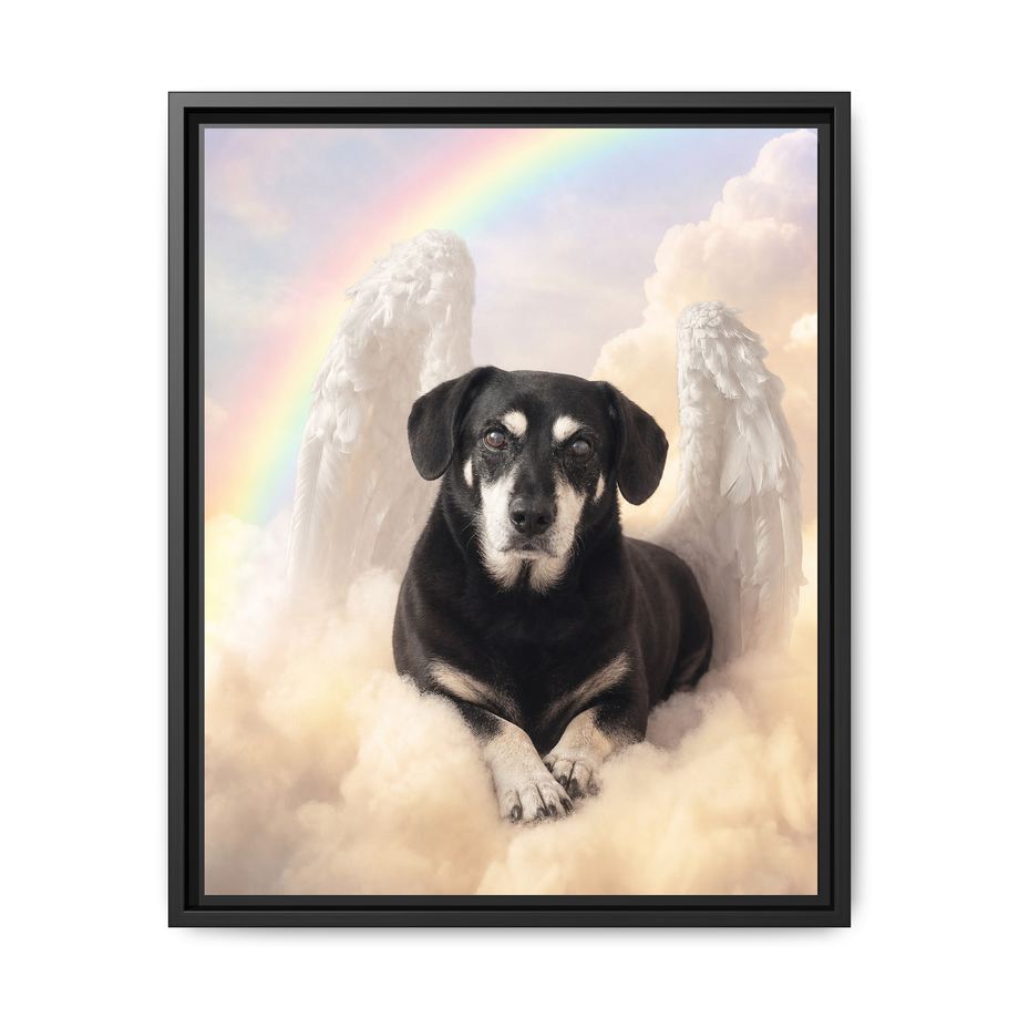 Framed 16x20 Black front
