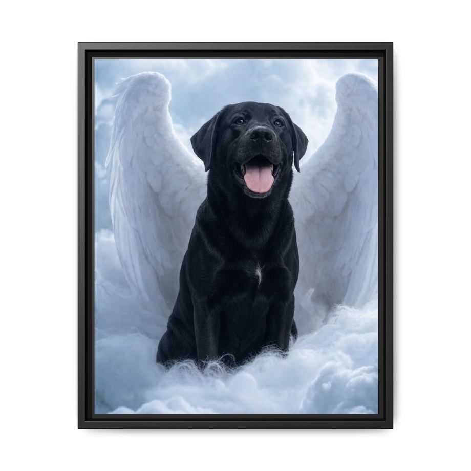 Framed 16x20 Black front