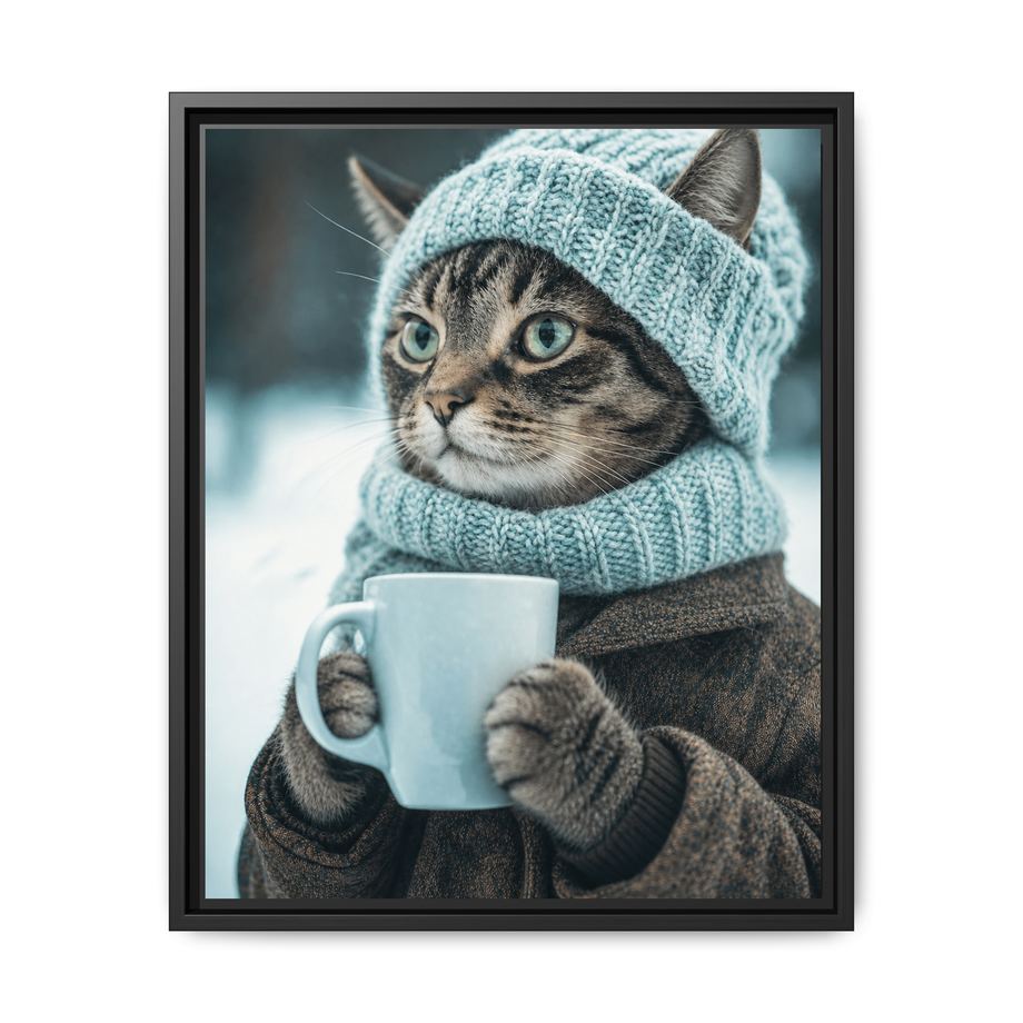 Framed 16x20 Black front