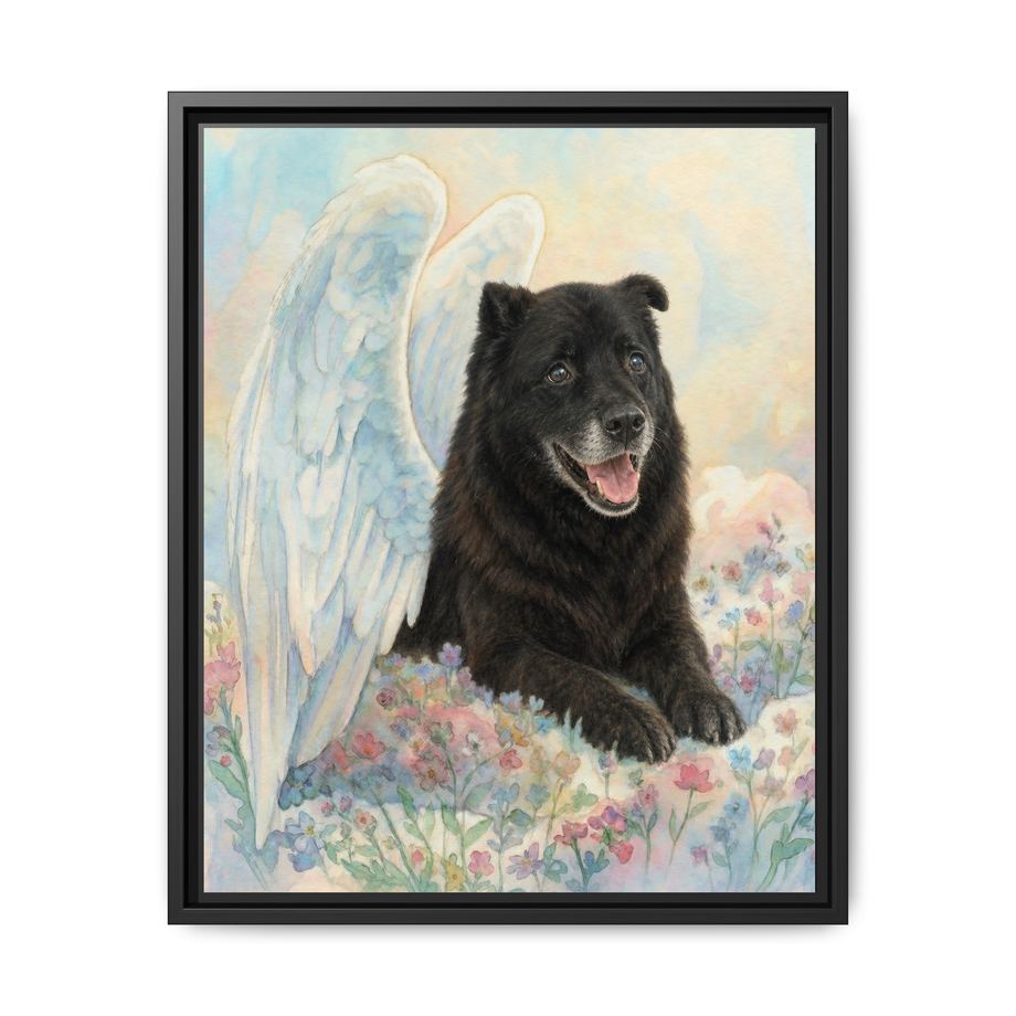 Framed 16x20 Black front