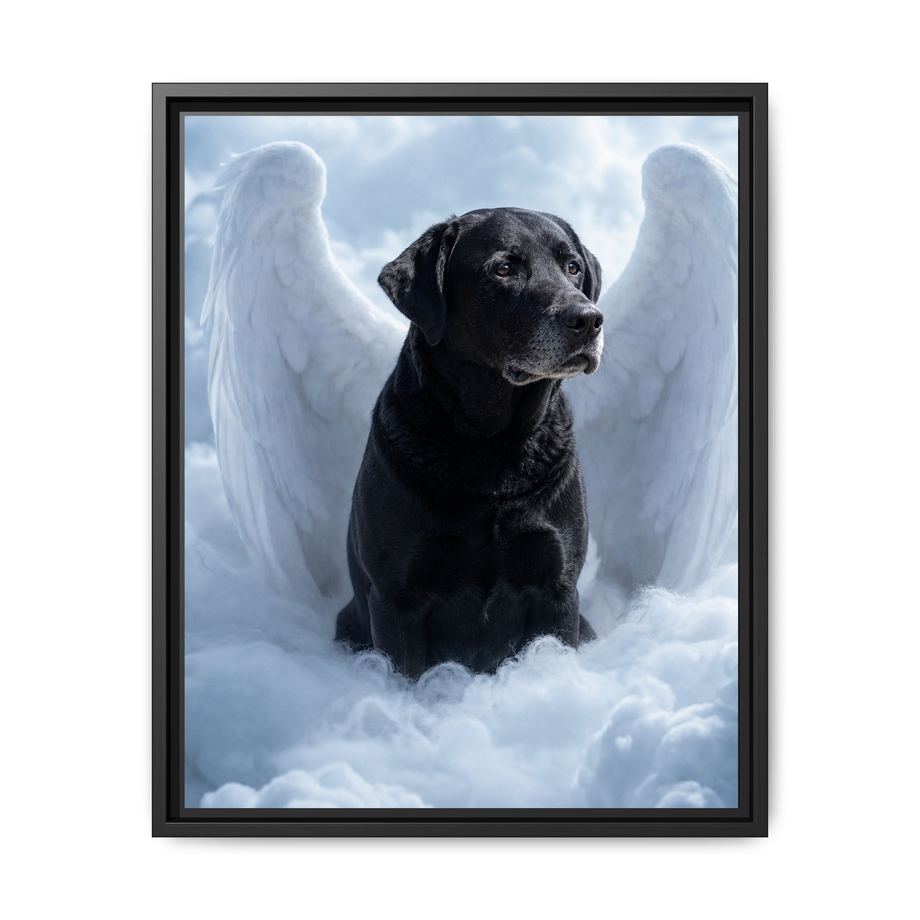 Framed 16x20 Black front