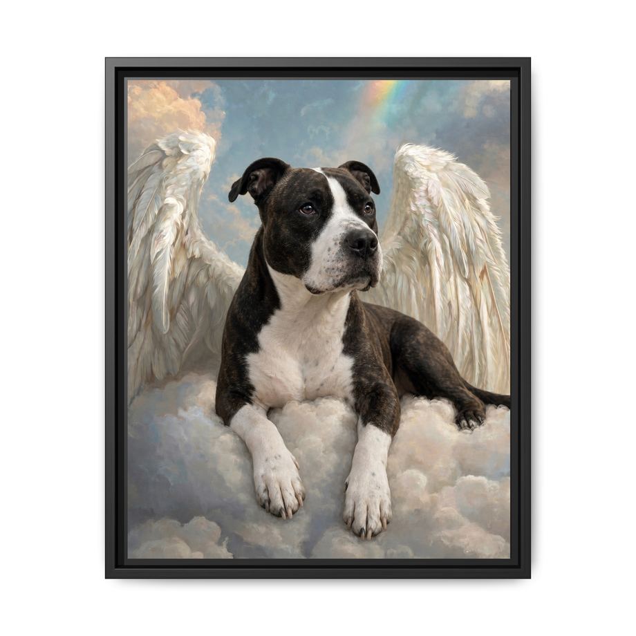 Framed 16x20 Black front