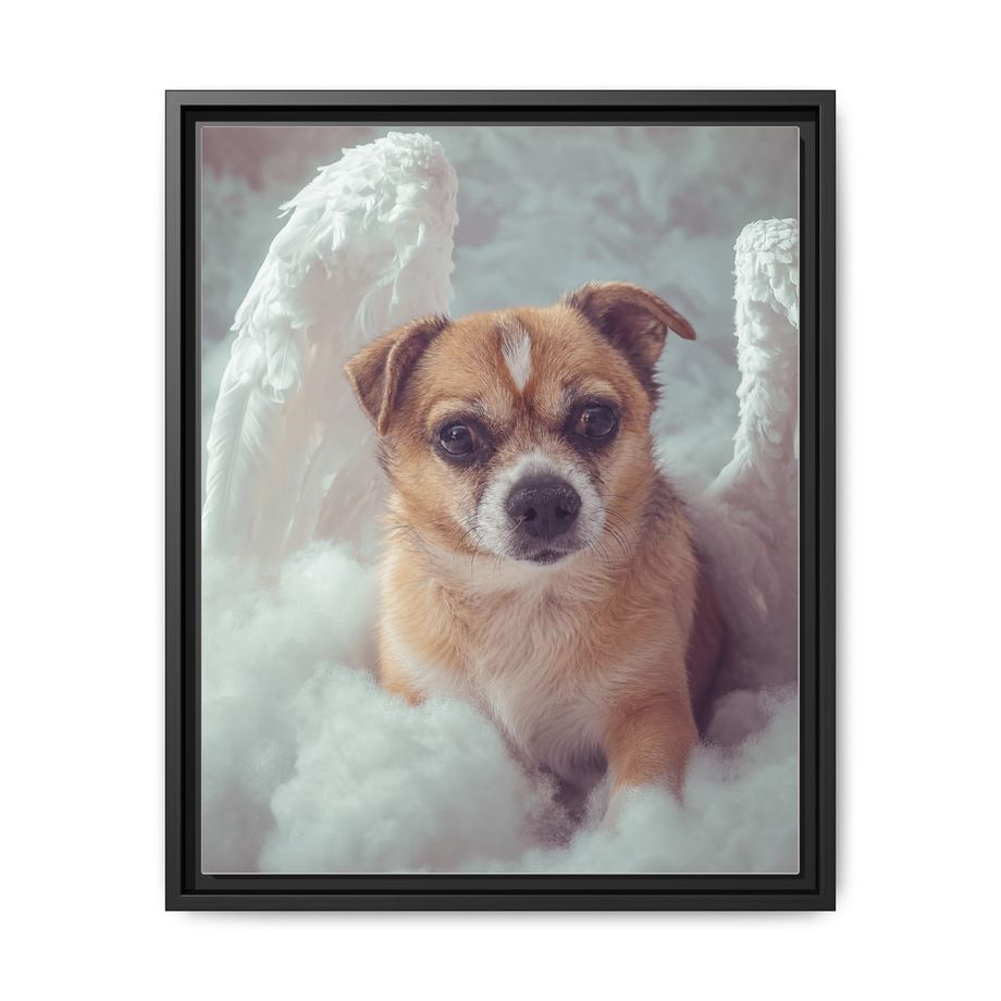 Framed 16x20 Black front