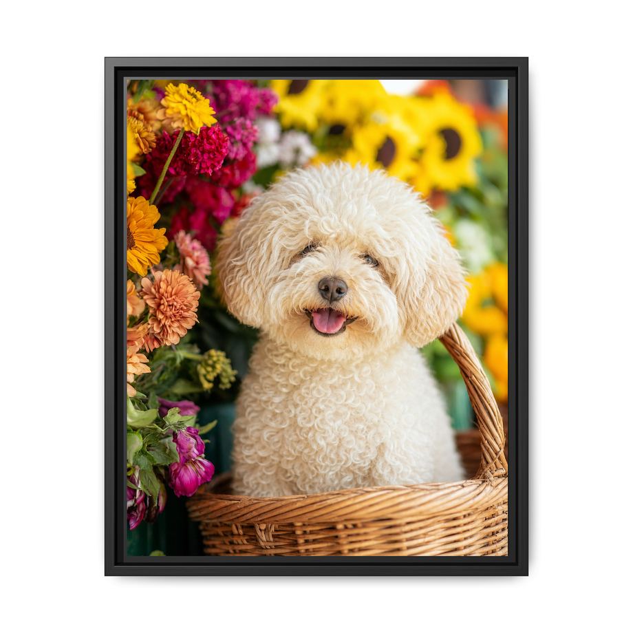 Framed 16x20 Black front