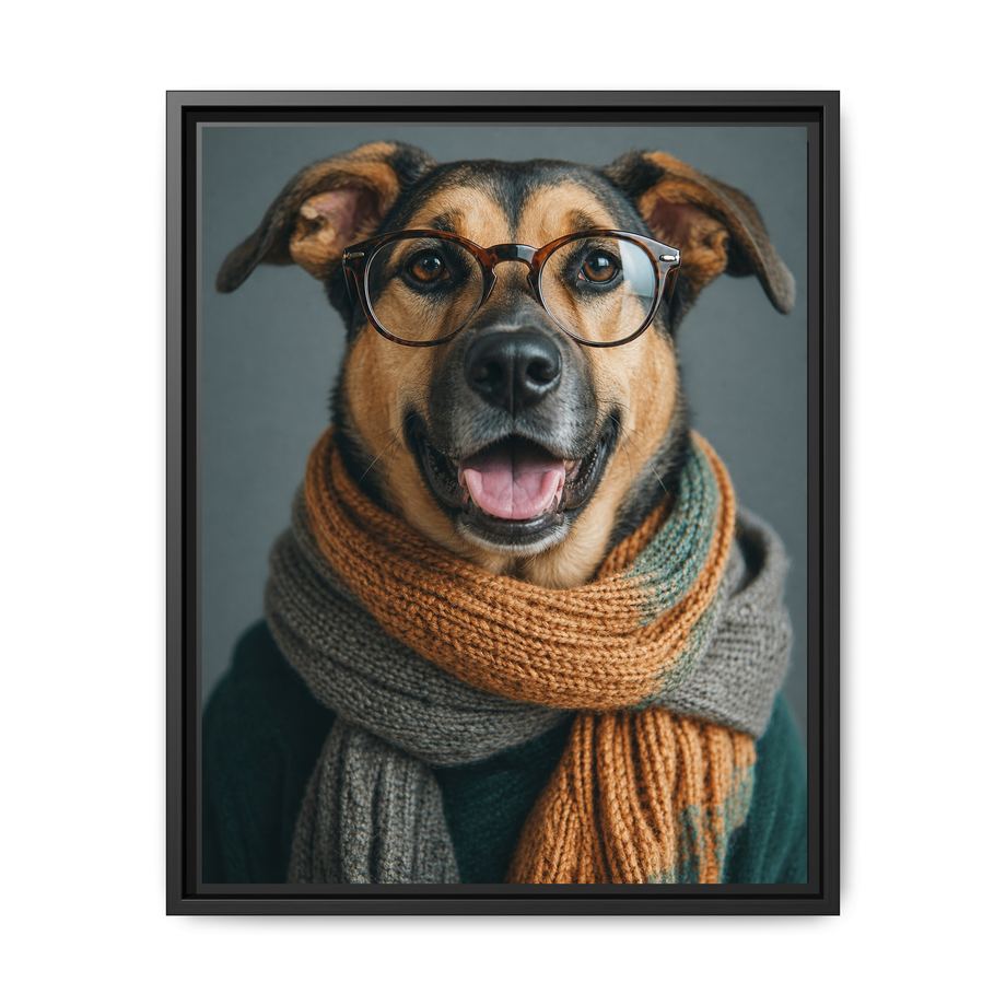 Framed 16x20 Black front