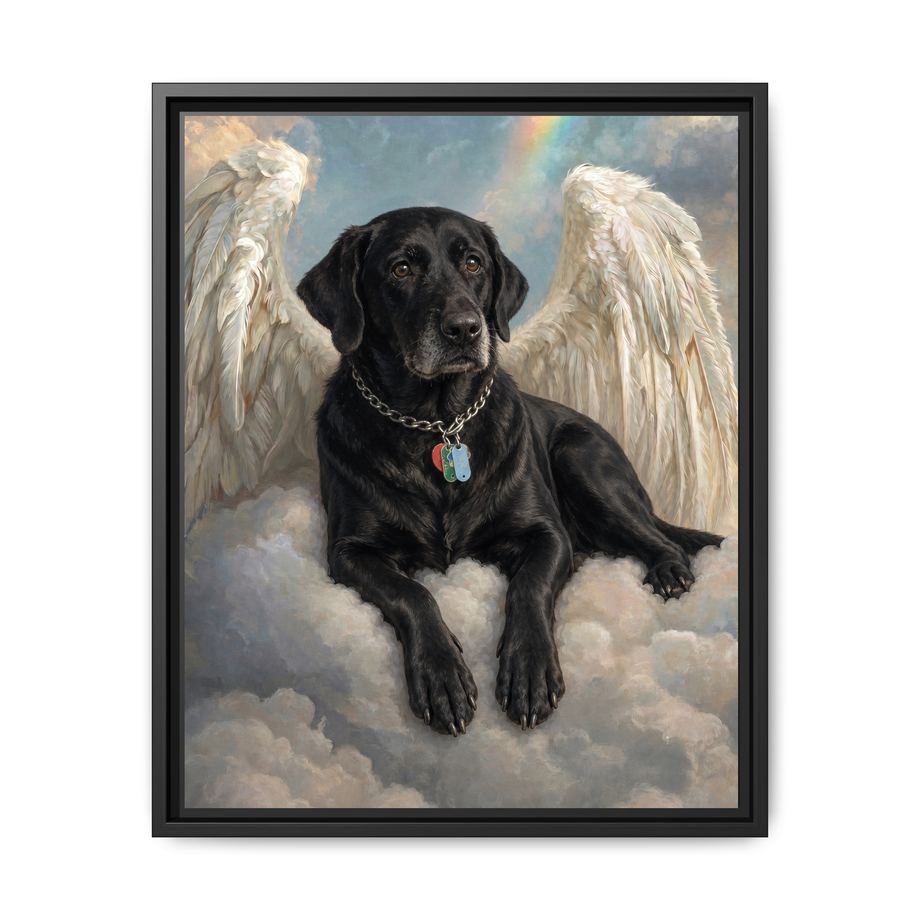 Framed 16x20 Black front