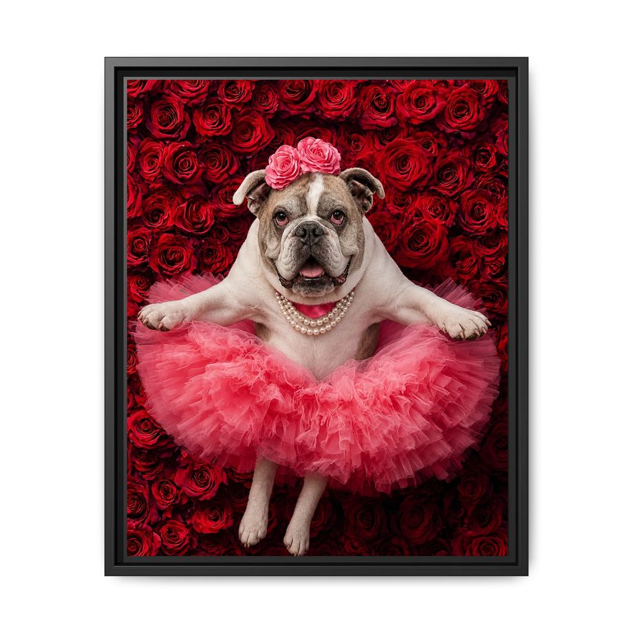 Framed 16x20 Black front
