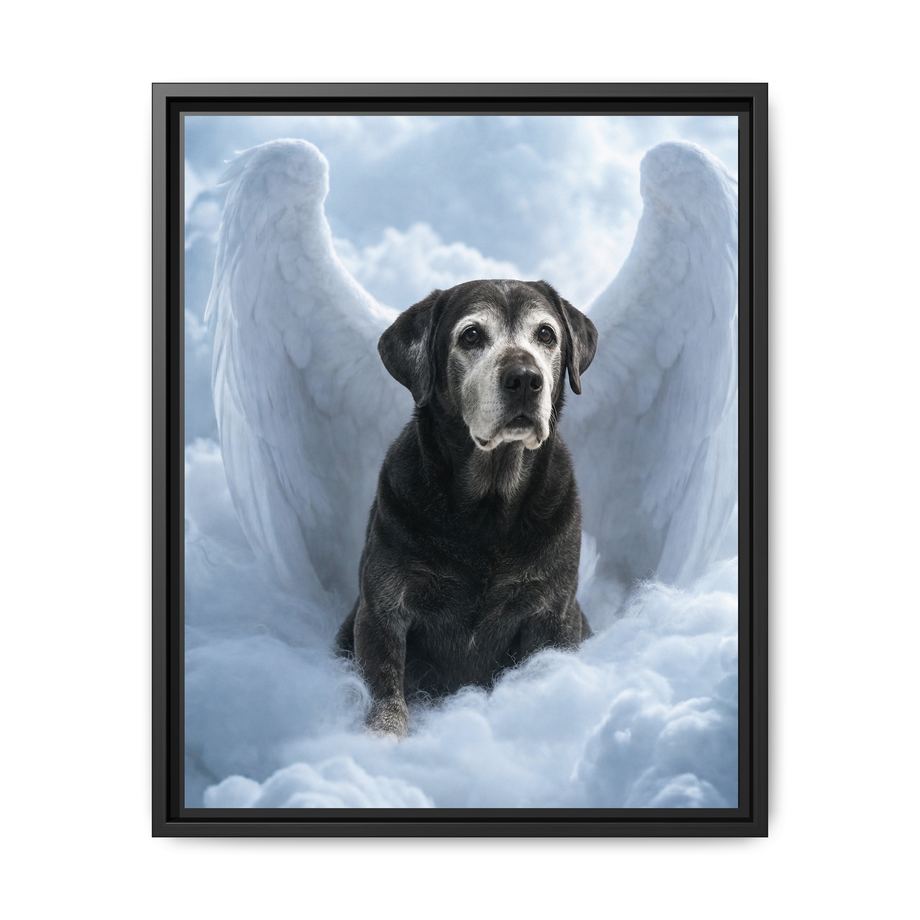 Framed 16x20 Black front