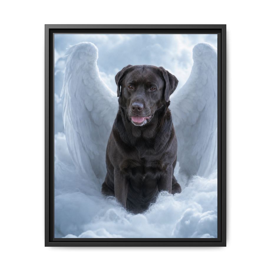 Framed 16x20 Black front