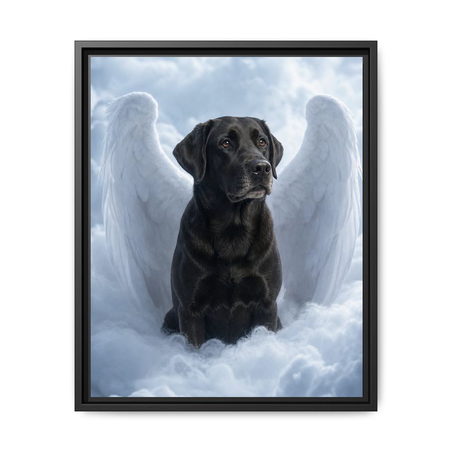 Framed 16x20 Black front
