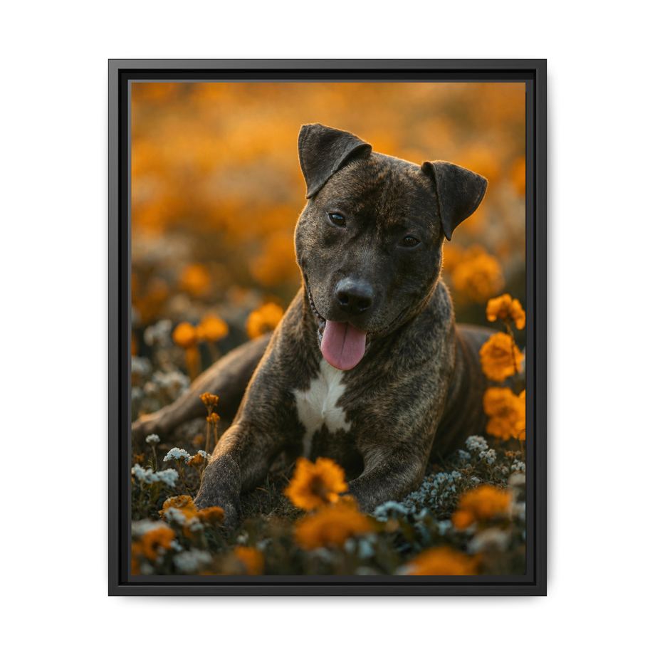 Framed 16x20 Black front