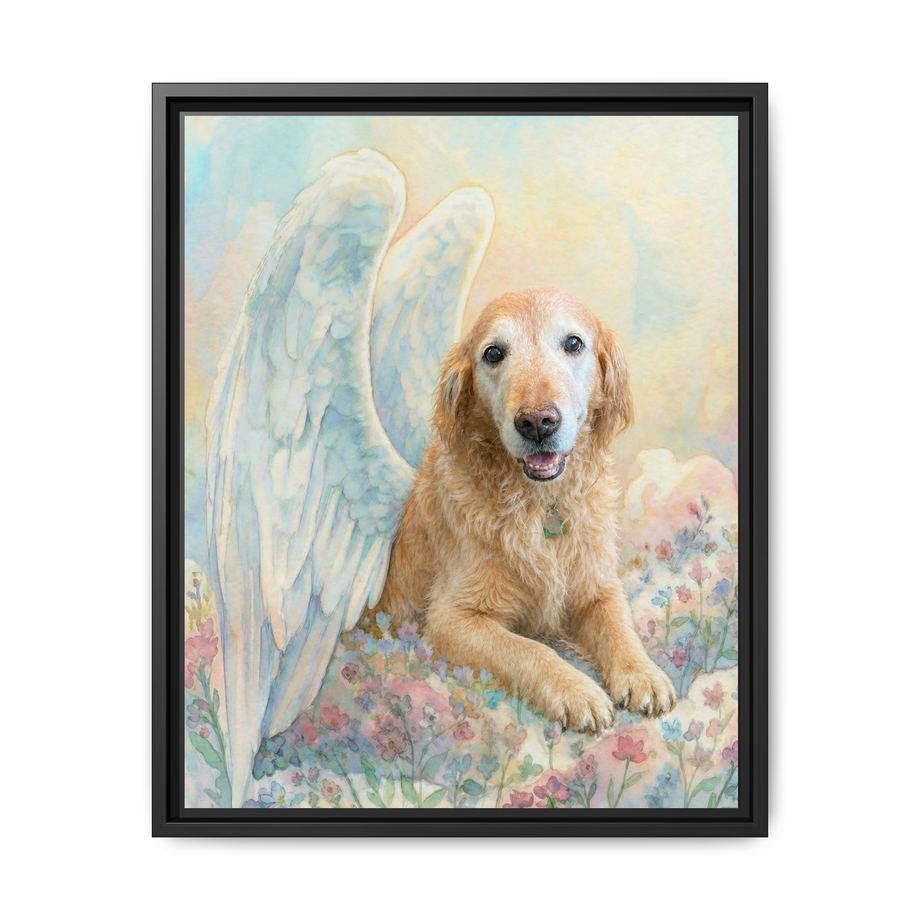 Framed 16x20 Black front