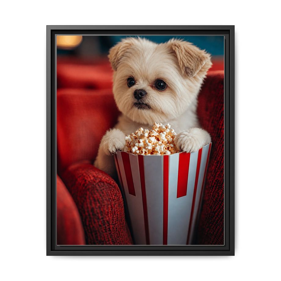 Framed 16x20 Black front