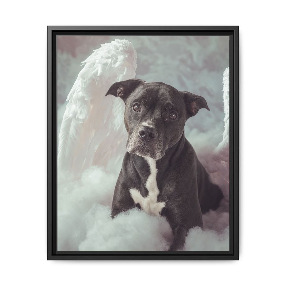 Framed 16x20 Black front