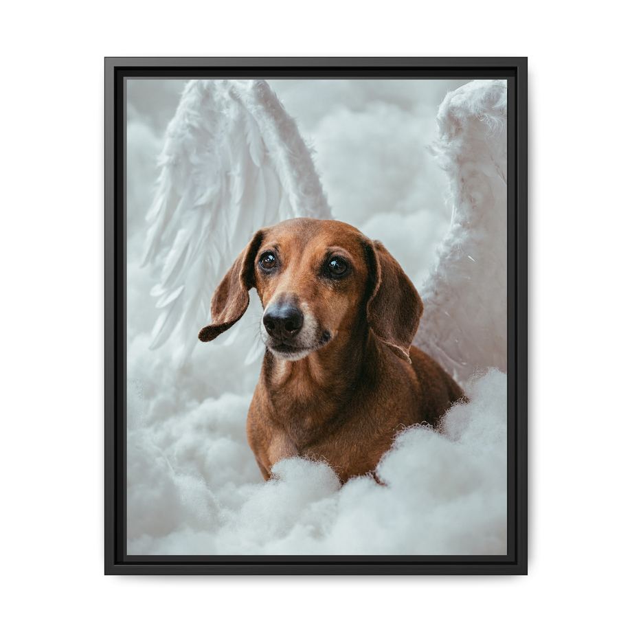 Framed 16x20 Black front