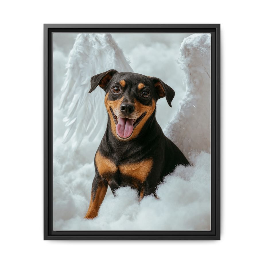 Framed 16x20 Black front