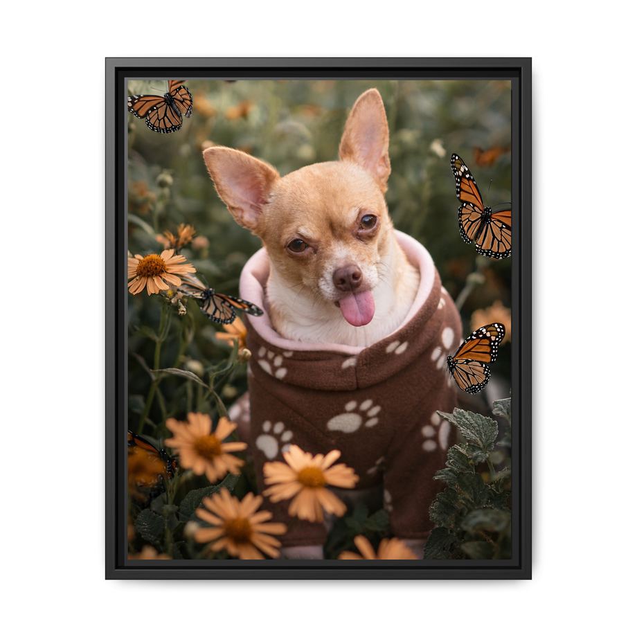 Framed 16x20 Black front