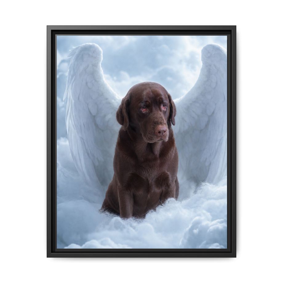 Framed 16x20 Black front