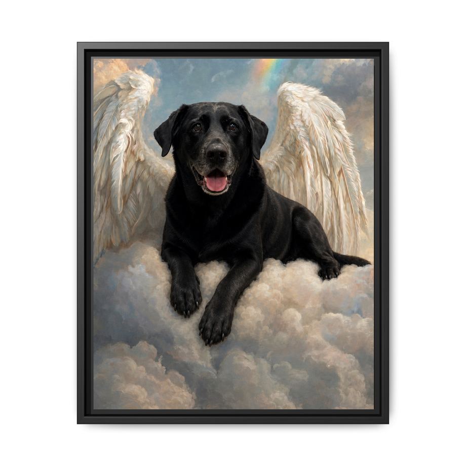 Framed 16x20 Black front